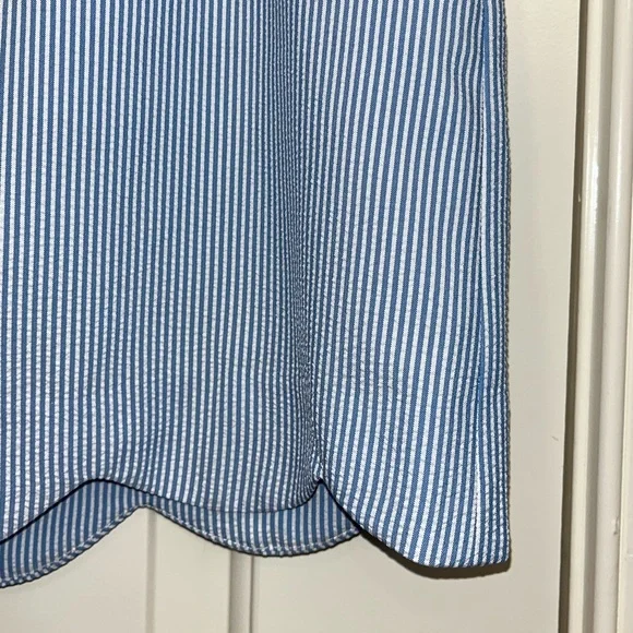 Vineyard Vines Seersucker Scallop Skirt - Picture 5 of 8